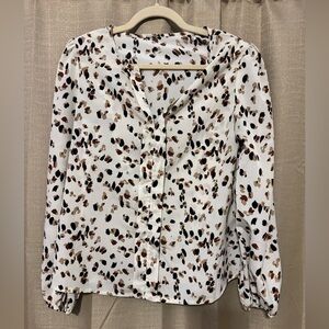 Stylish Women's Medium - White and Brown